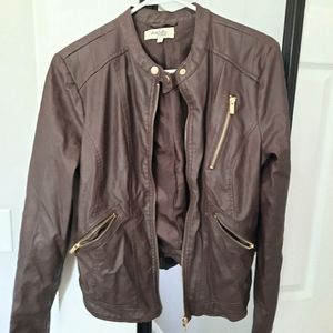 Leather jacket